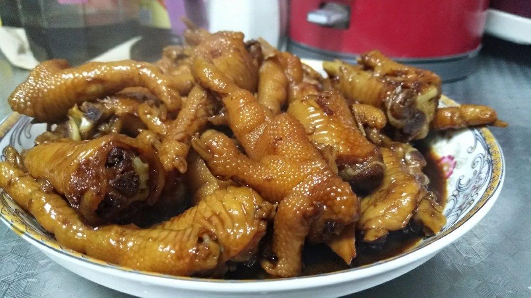 秘制红烧鸡爪