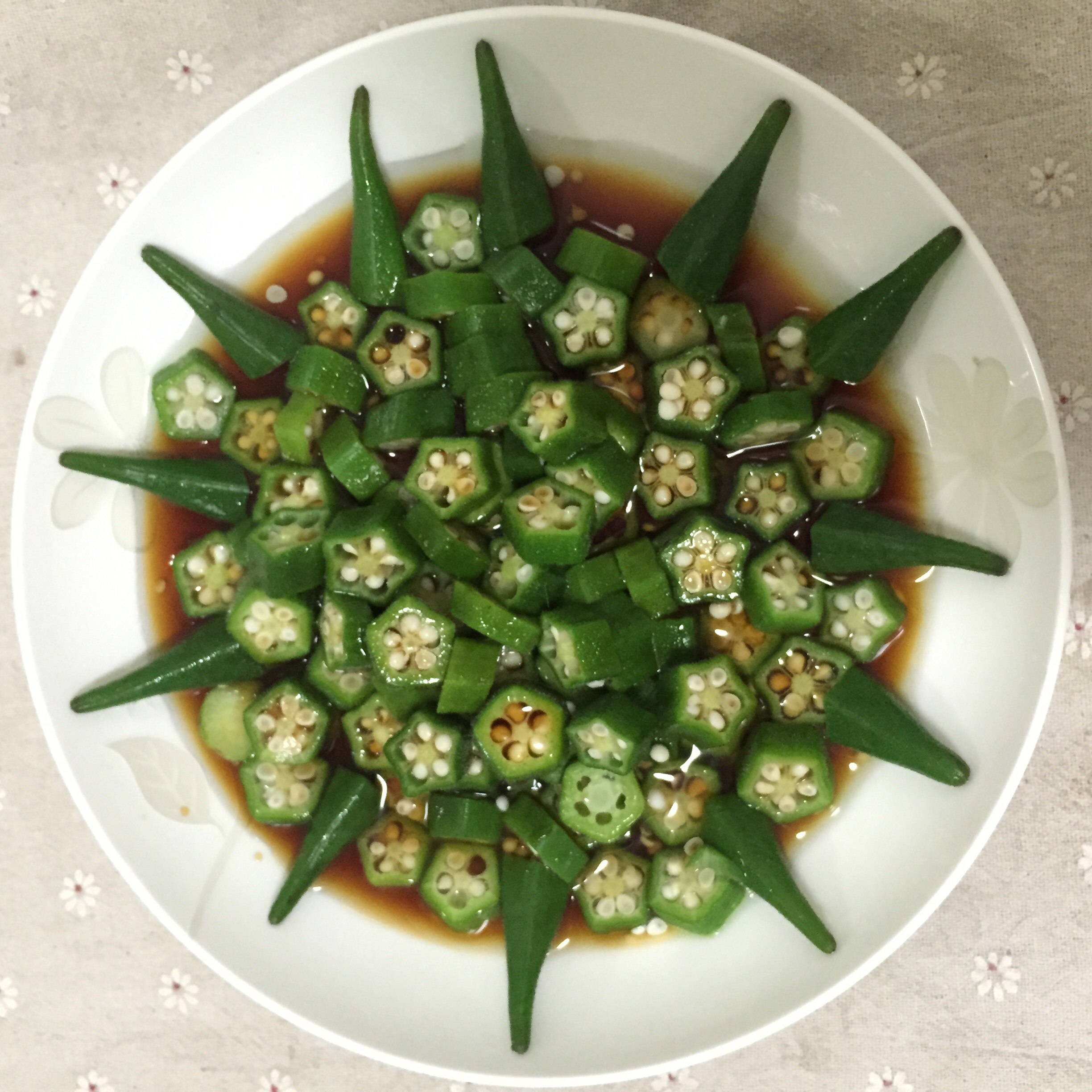 【白灼秋葵】清爽简单