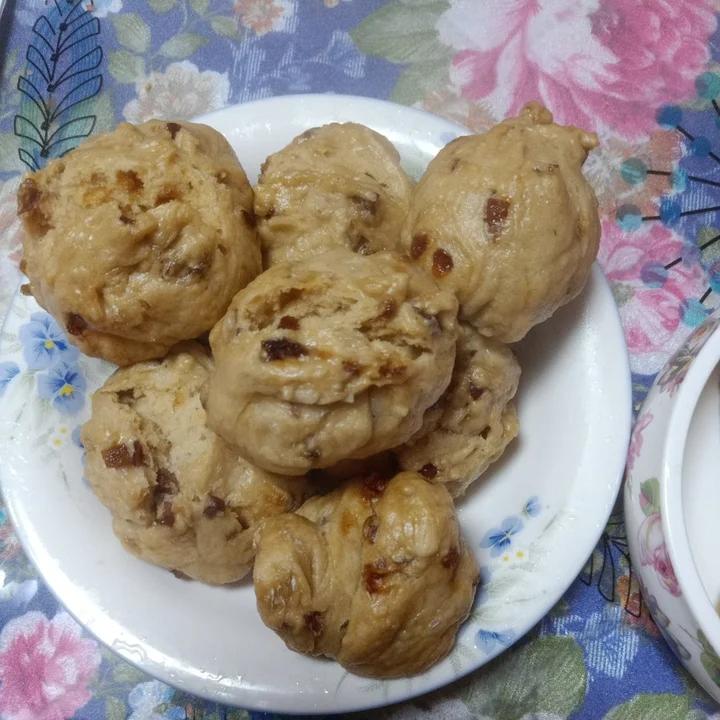 新手也能爆开花的老面红糖大枣开花馒头（泡打粉版or无泡打粉版）