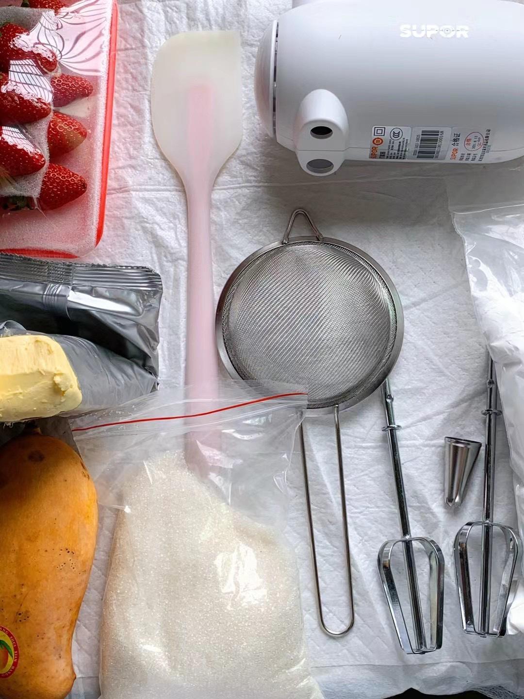 纯奶手撕吐司的做法 步骤1