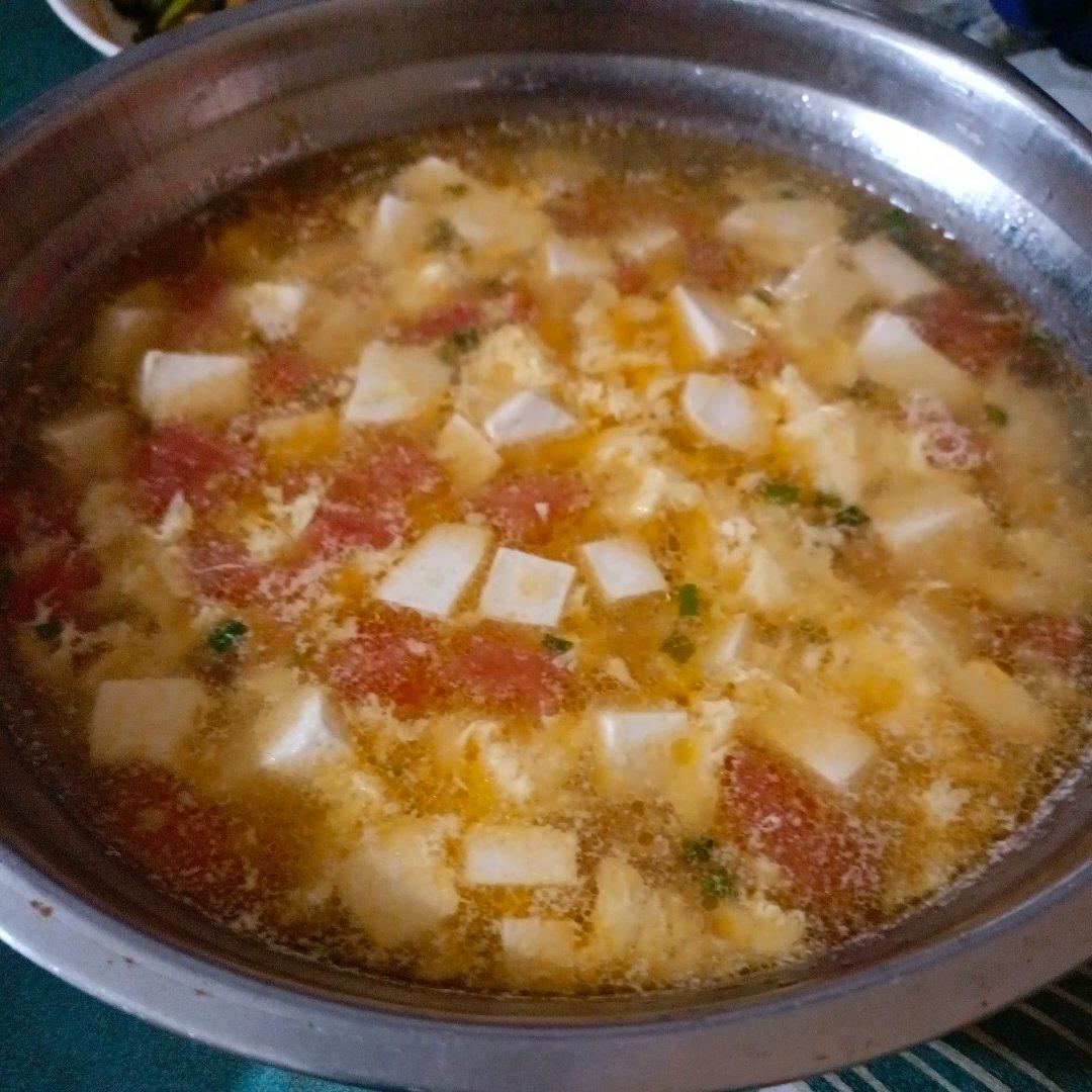 超好吃零失败番茄豆腐汤