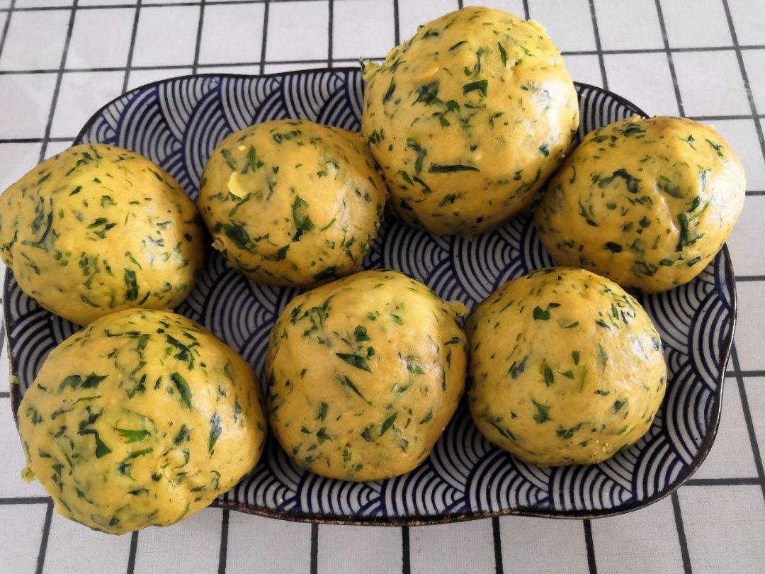 玉米面菜窝头