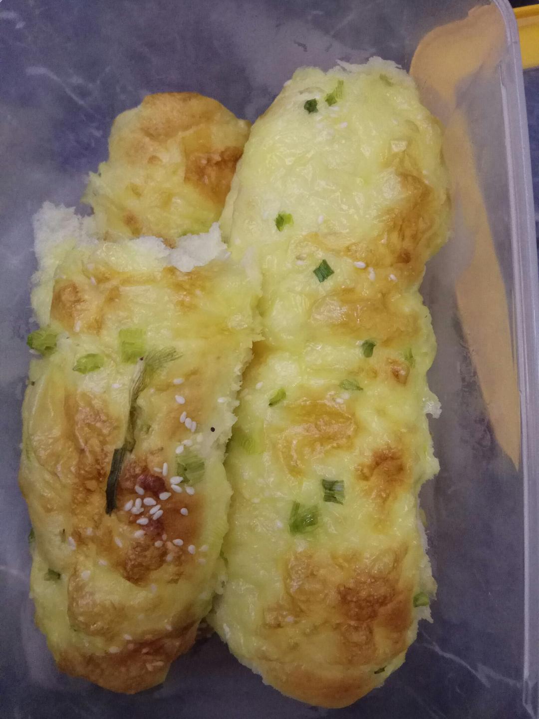 火腿肠早餐面包（一次发酵法）