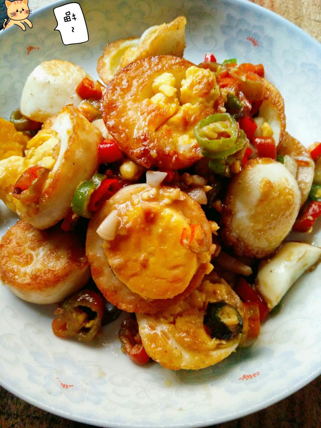 爱做饭的奶盖呀做过金钱蛋android 拍摄于