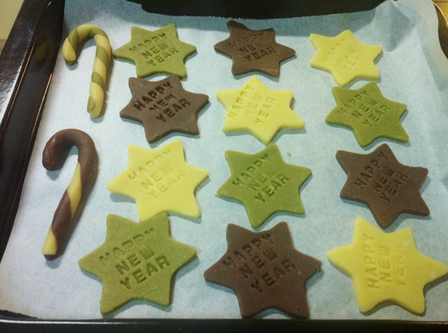 圣诞节拐杖饼干