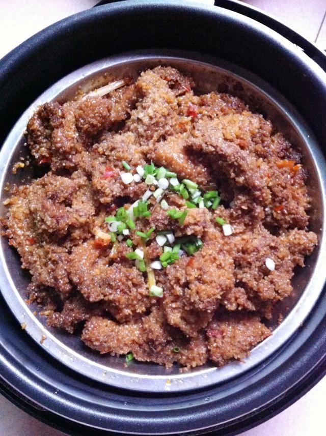 粉蒸肉的做法