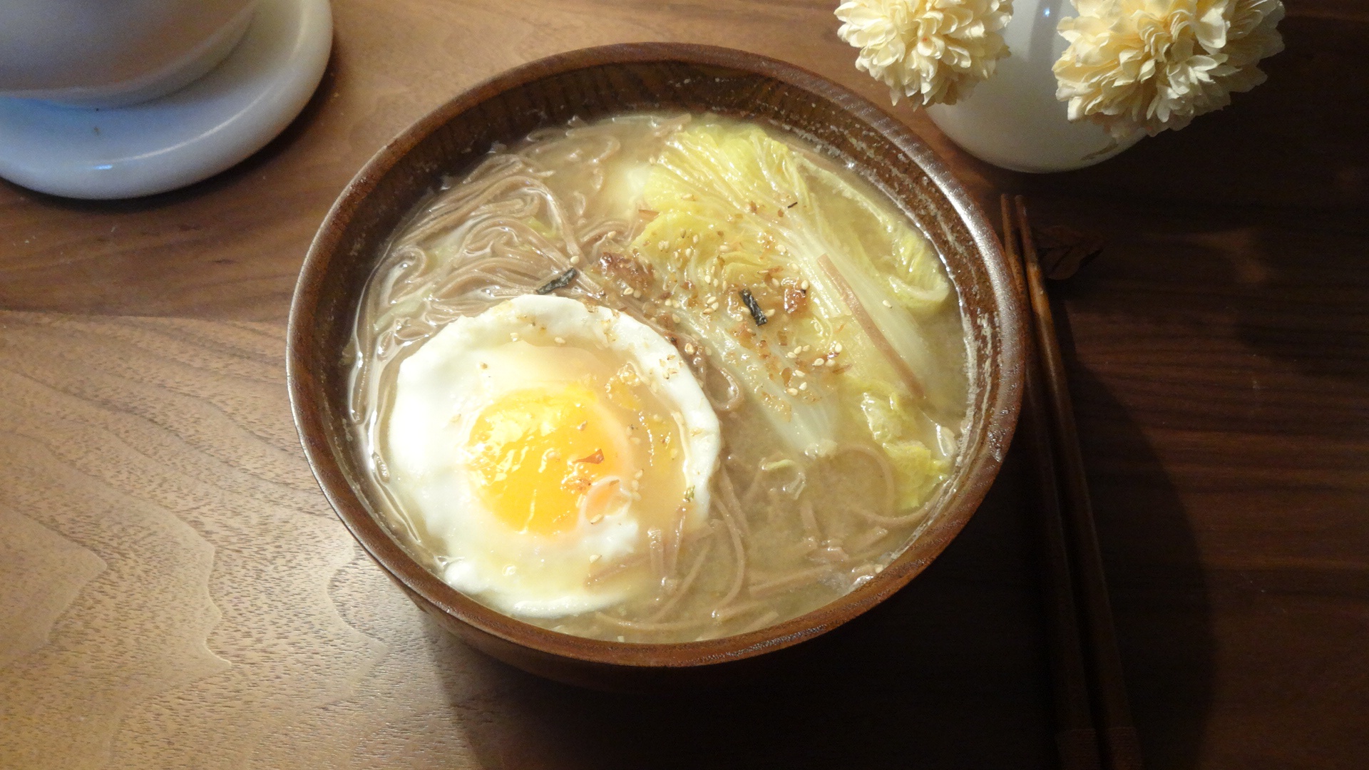 味噌荞麦面