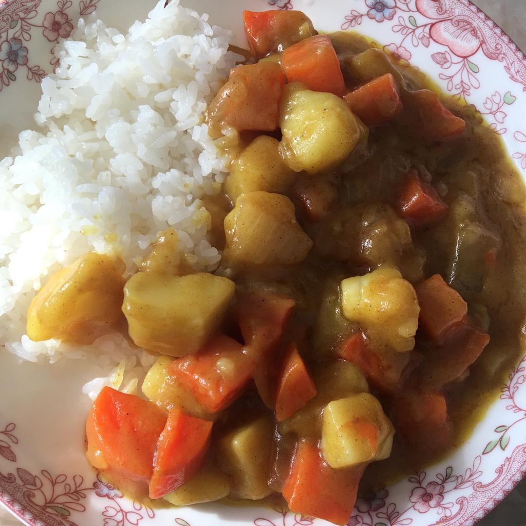 咖喱土豆饭