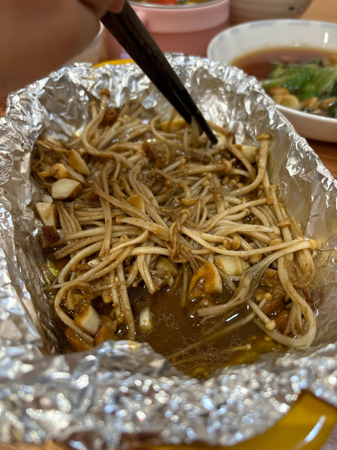 烤箱烤金针菇（不辣）