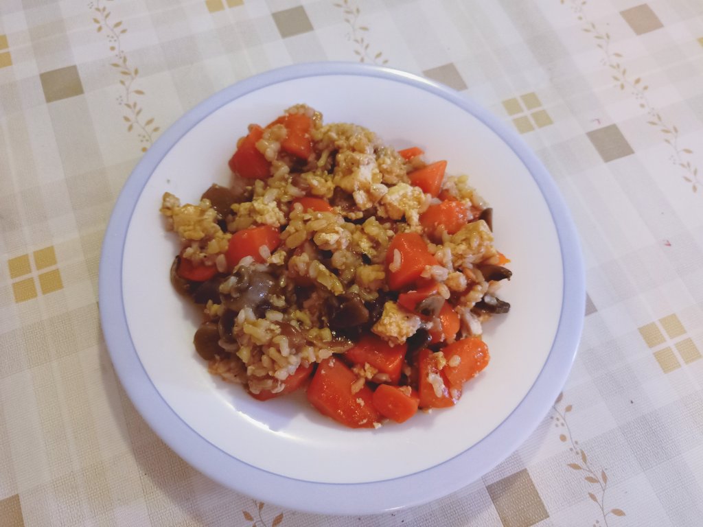 减脂糙米3吃|炖饭&早餐米布丁&沙拉