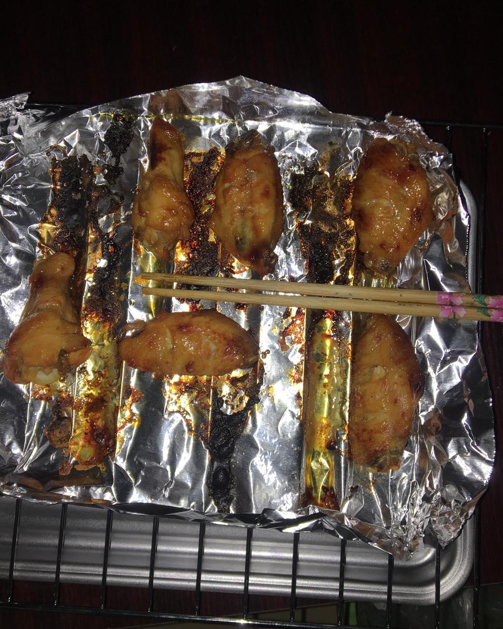 蜜汁烤鸡翅（烤箱版奥尔良烤翅）【诱食】