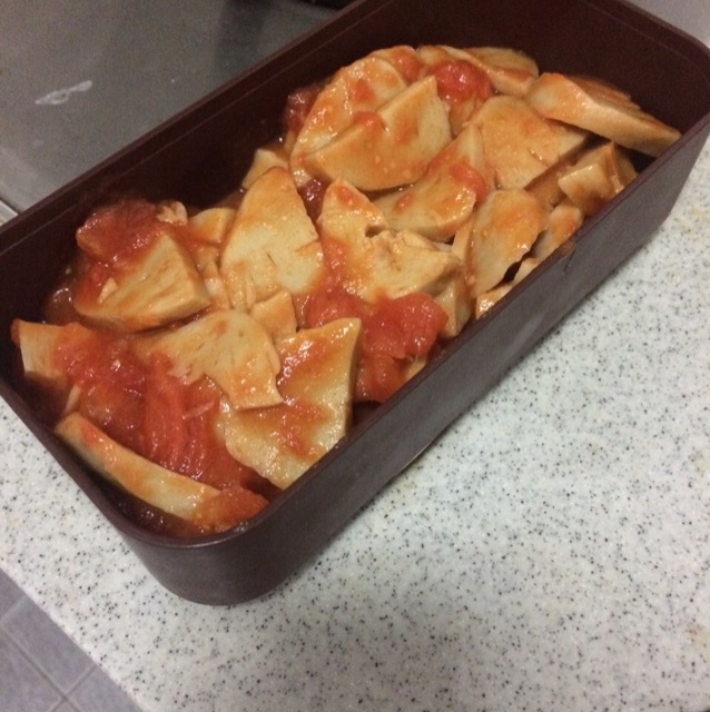 西红柿炒水面筋