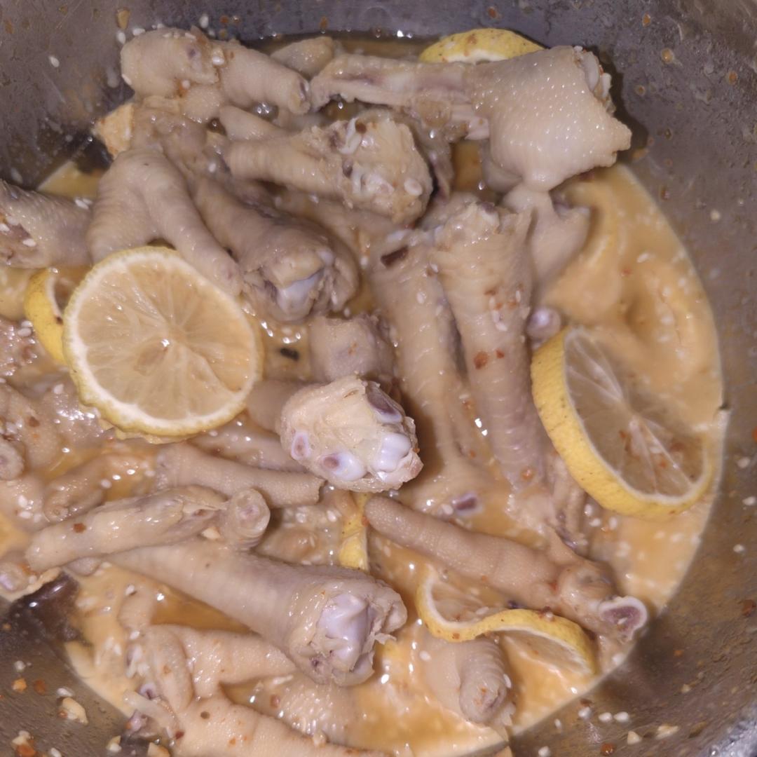 学会可以去摆摊的柠檬鸡爪🍋