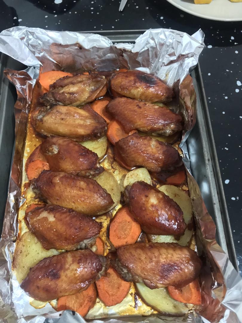 经过多年实验的骨灰级烤鸡翅