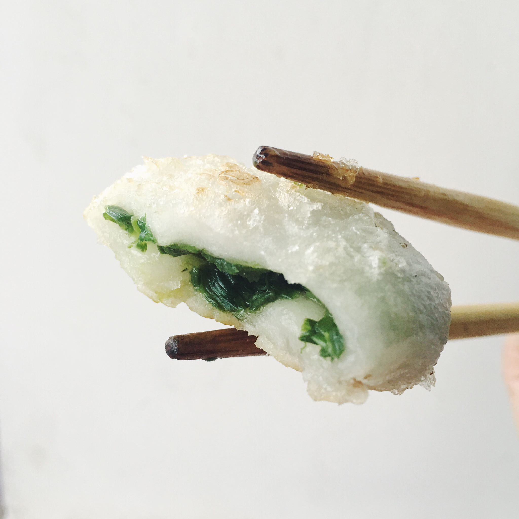 水晶韭菜粿