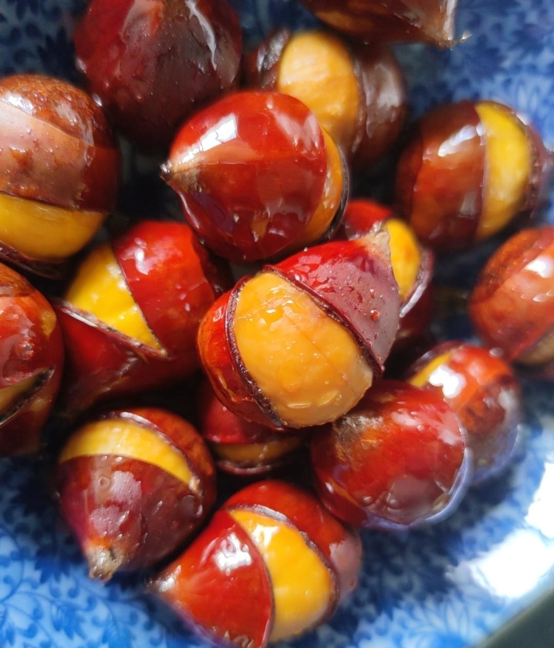 简单三步！让你吃到比街上买的糖炒板栗还好吃的糯🌰！