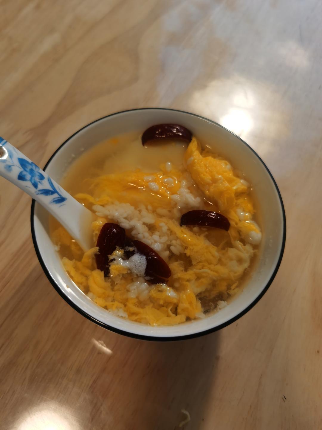 鸡蛋醪糟甜汤