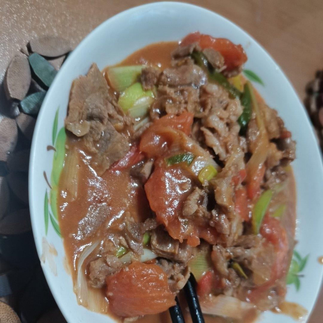 葱爆孜然羊肉卷