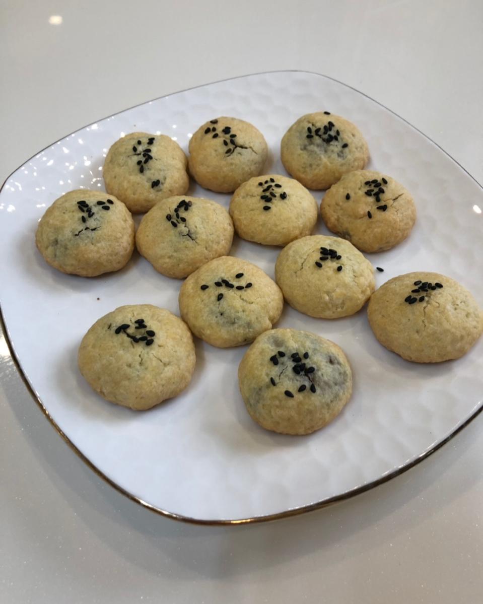 网红虎皮饽饽（仙豆糕）原身宝斗饼
