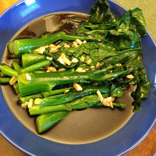 白灼菜心