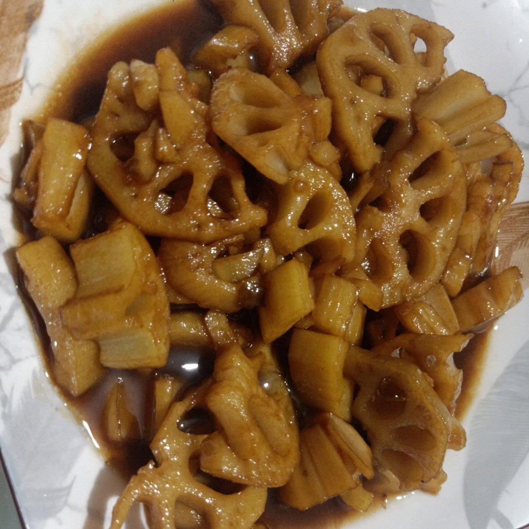 最简单味道惊艳的糖醋藕片