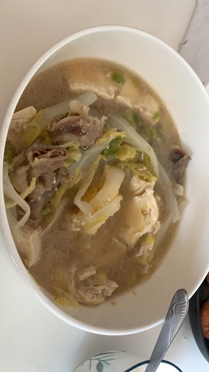 冬季最爱的家常菜！大白菜炖大豆腐或干豆腐