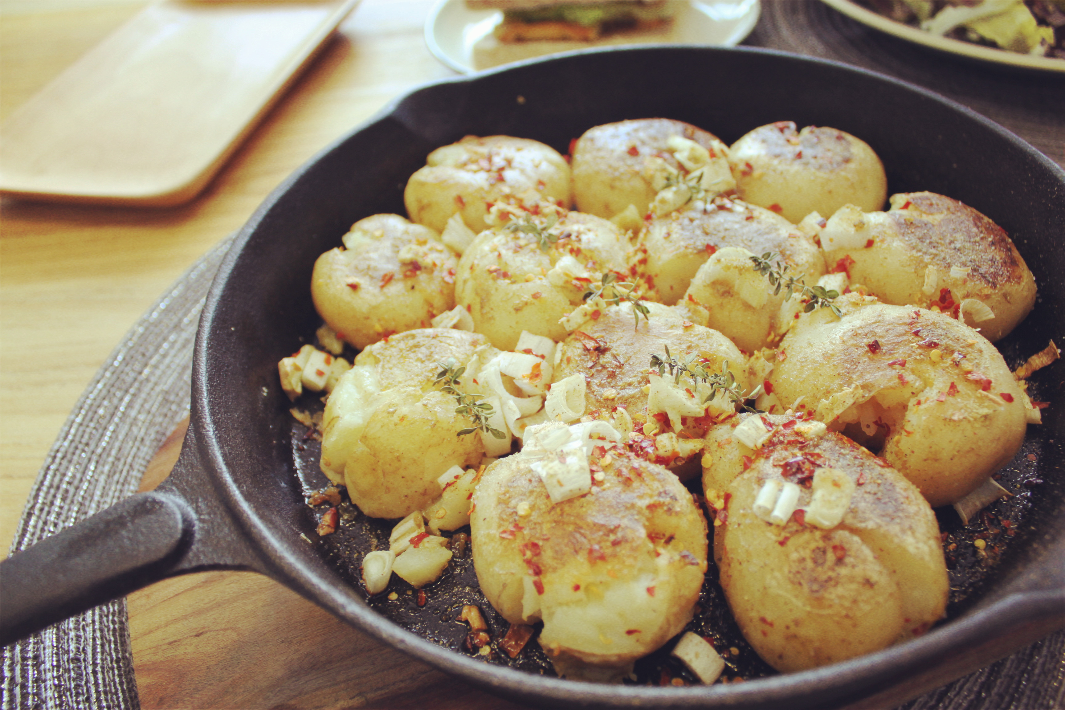 简单食--椒盐小土豆的做法