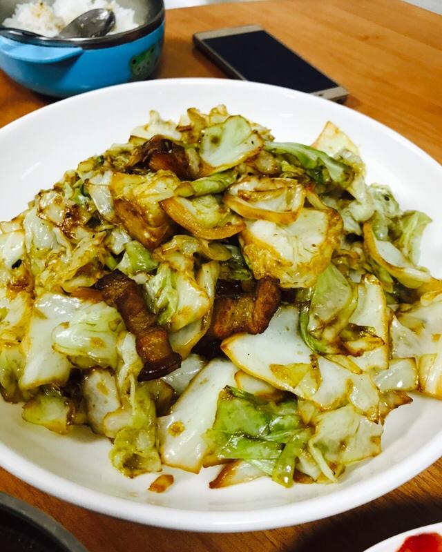 干锅包菜