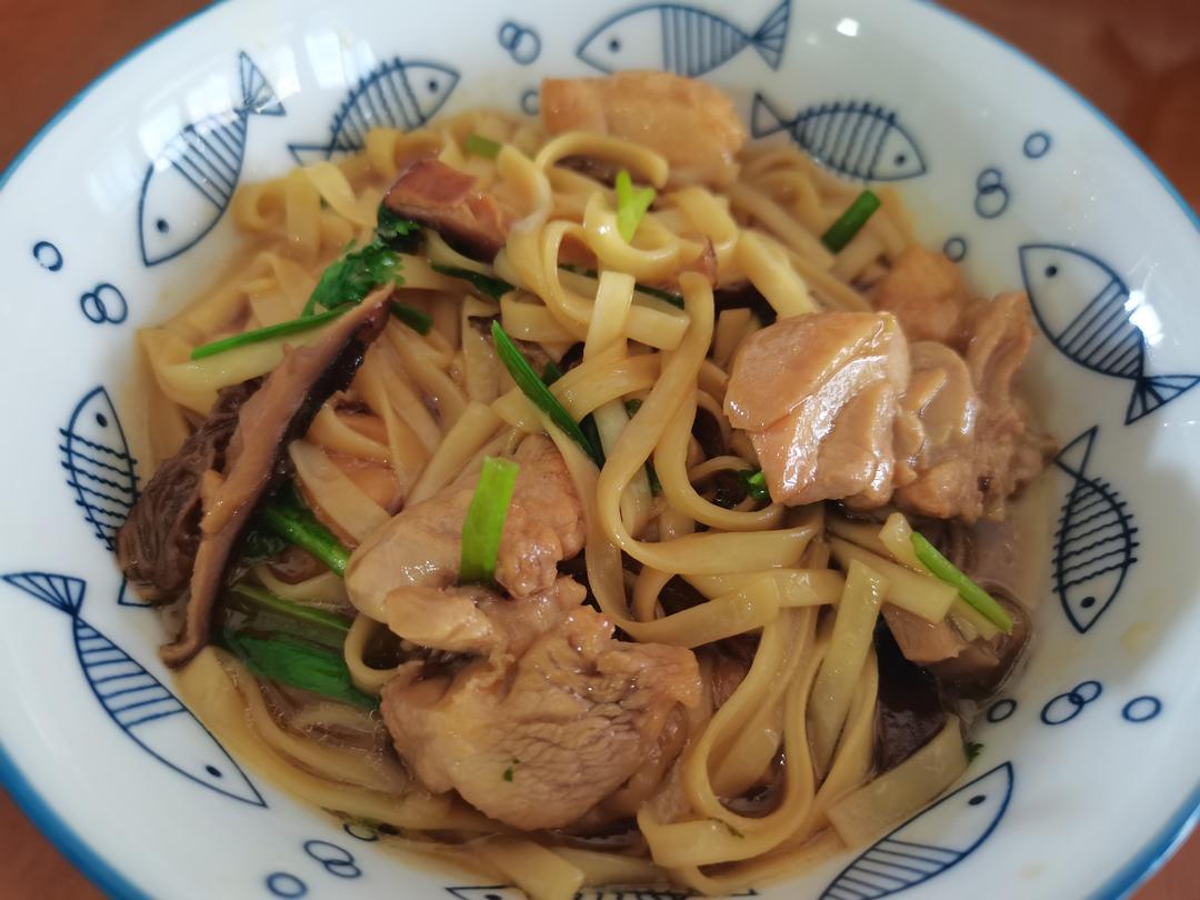 鲜香鸡肉面的做法