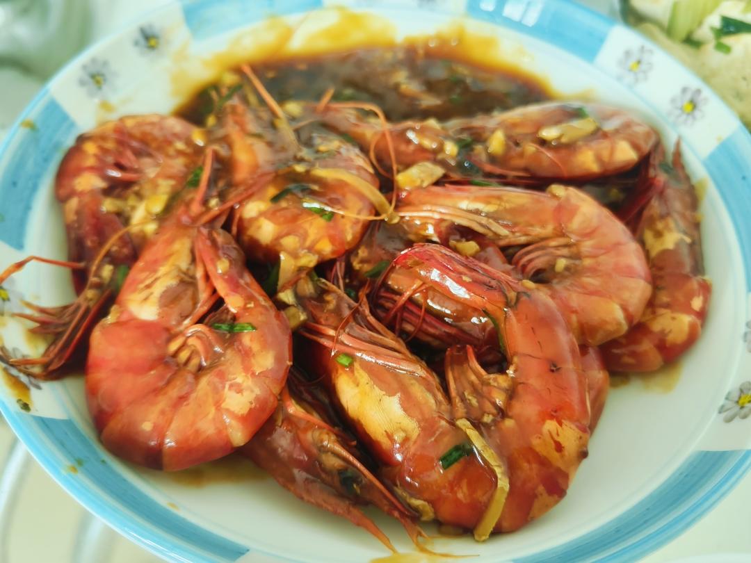 零失败的烧黑虎虾