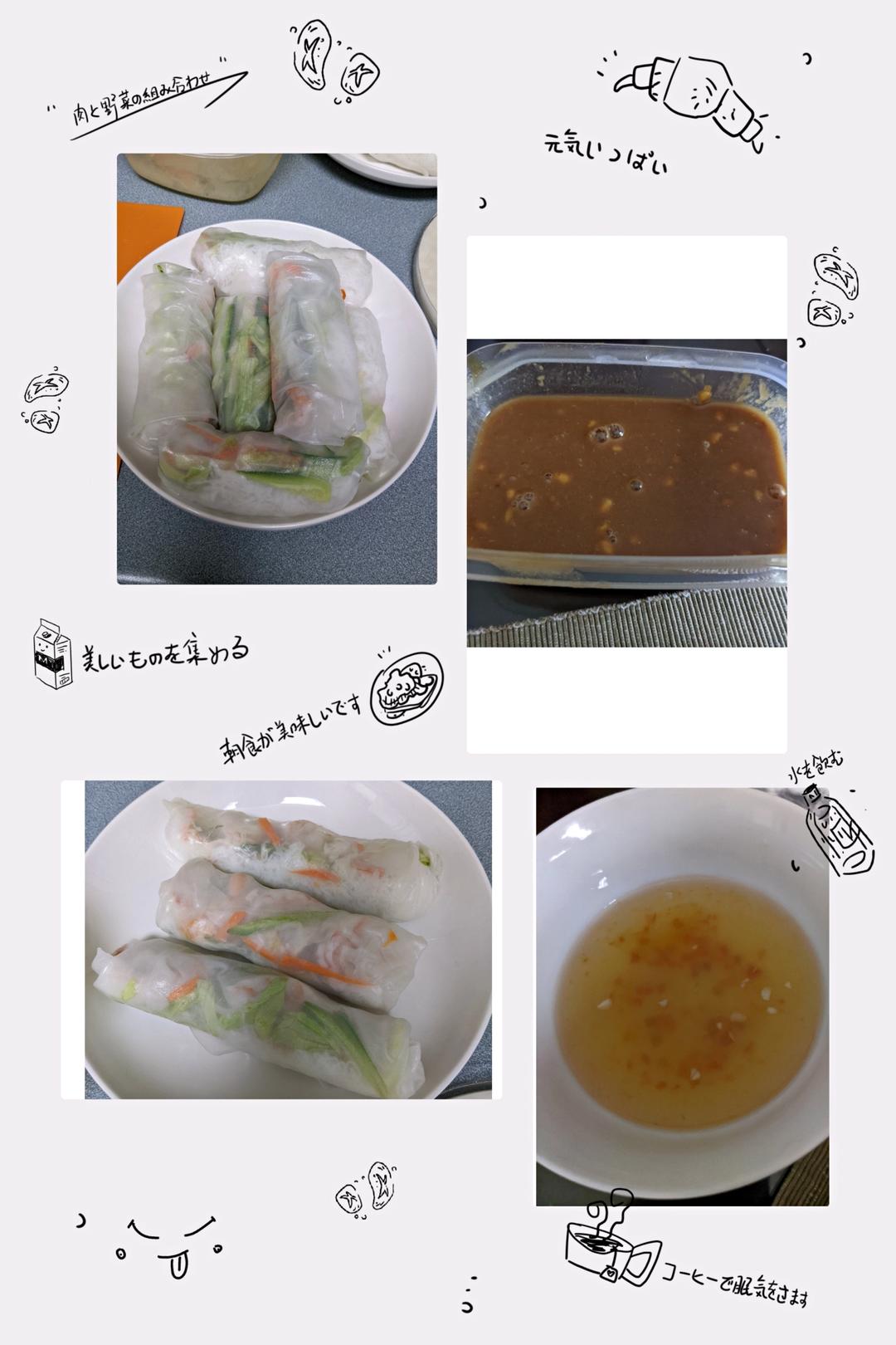 (好吃到停不下來的)正宗越南春卷 Spring Roll