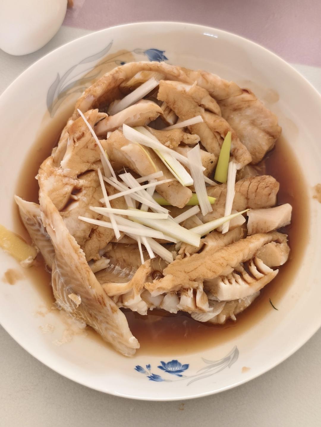 一点没难度的清蒸鳕鱼