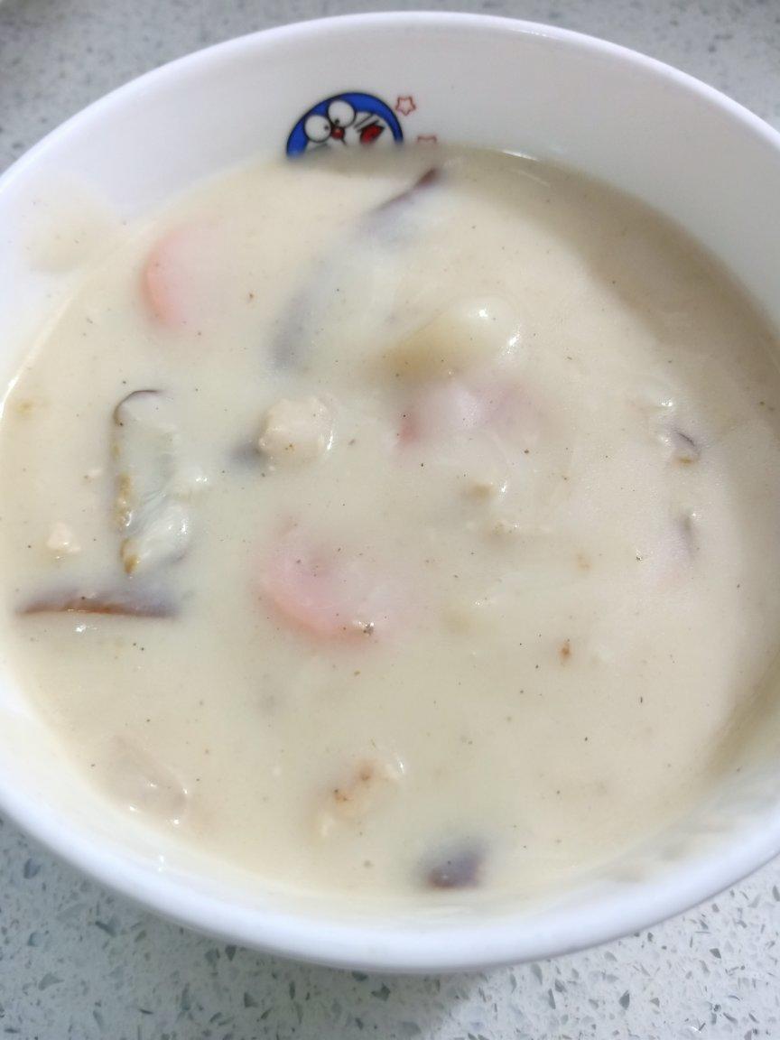 奶油鸡茸蘑菇汤（必胜客同款）