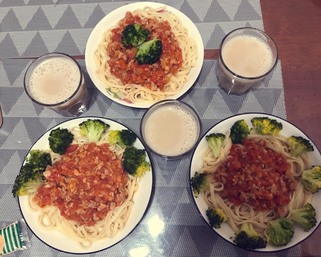 番茄肉酱意大利面-家常版