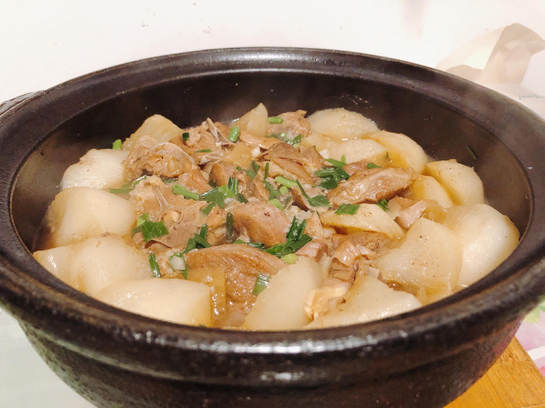 萝卜烧羊肉