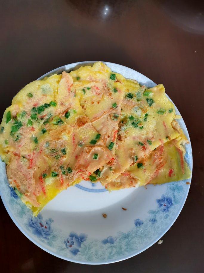 胡萝卜鸡蛋饼