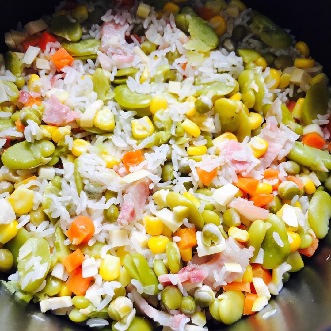 立夏饭（蚕豆饭）