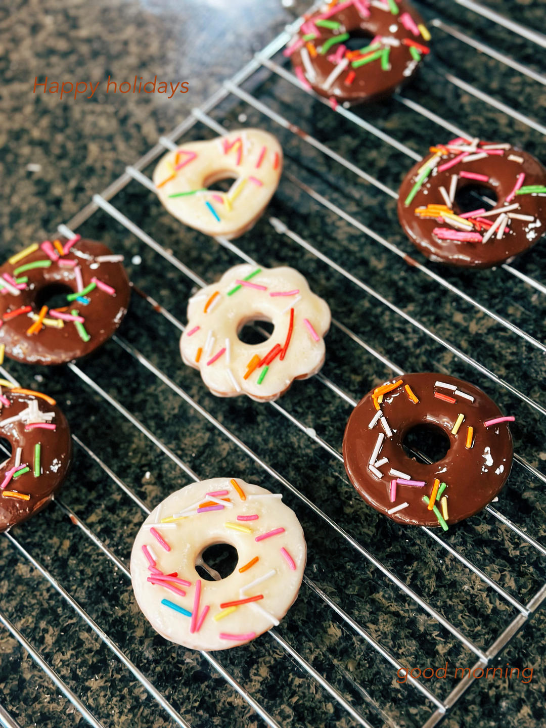 烤箱版甜甜圈😍颜值天花板