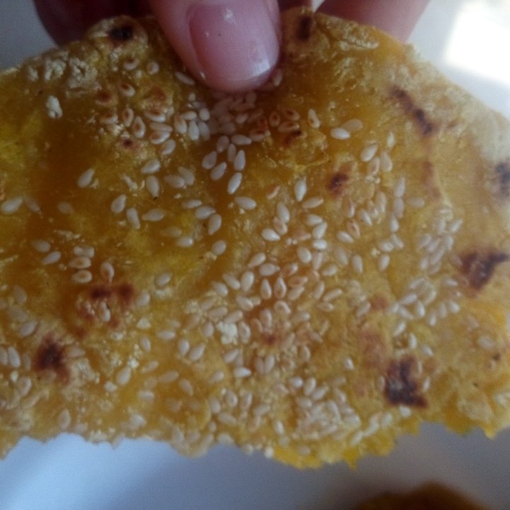 香煎南瓜饼