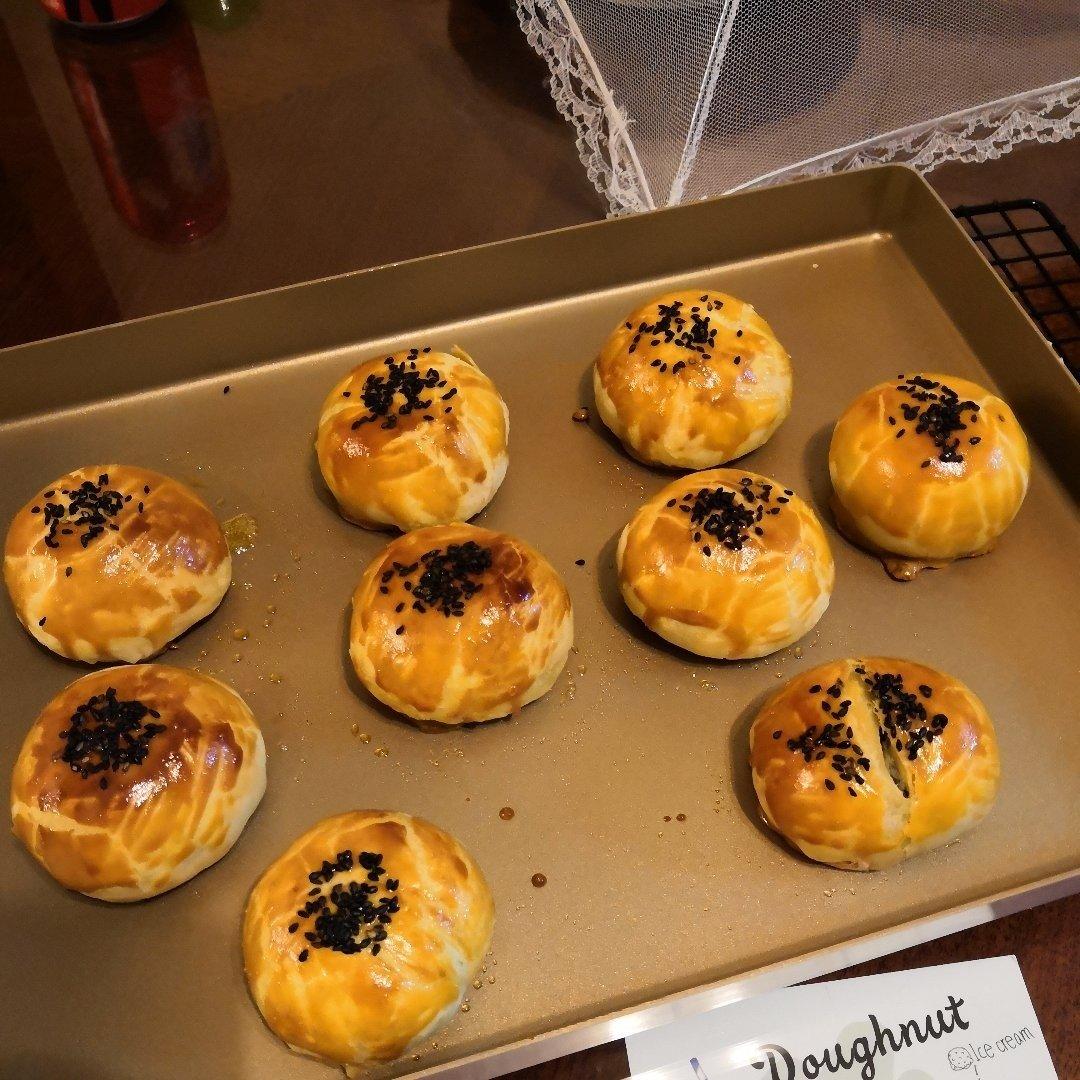 蛋黄酥，只需松弛一次的做法，适合新手