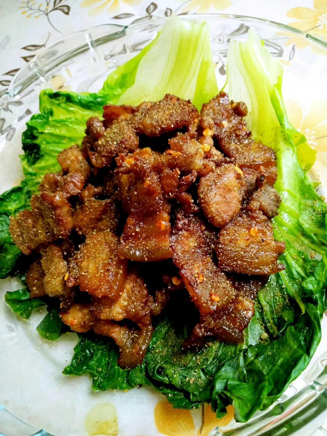 素素梨颜做的这是一份没来得及装盘就被抢光的烤肉(烤箱版)