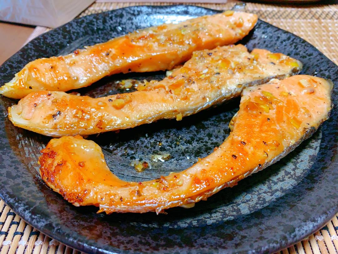 香煎三文鱼