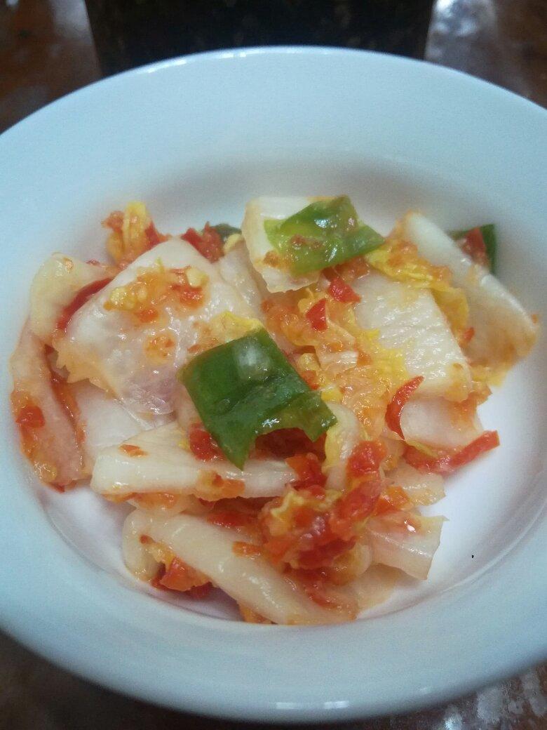 全老师家的辣白菜（韩国的一种家庭做法）