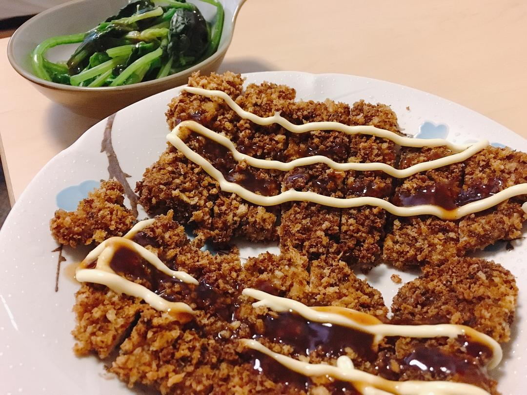 日式炸猪排（非油炸 揚げないとんかつ）