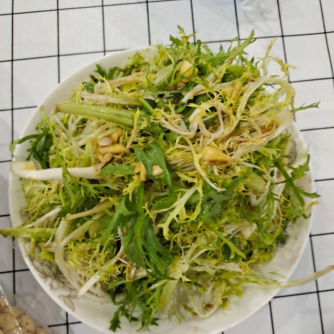凉拌苦菊——简单爽口