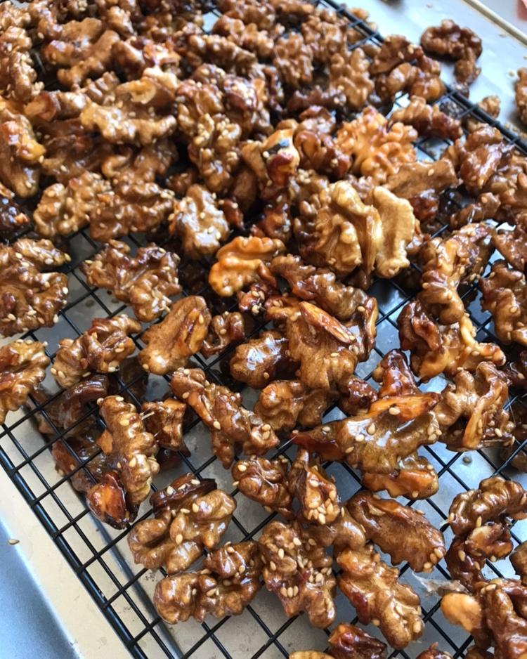 【琥珀核桃仁】冰糖无油不粘手