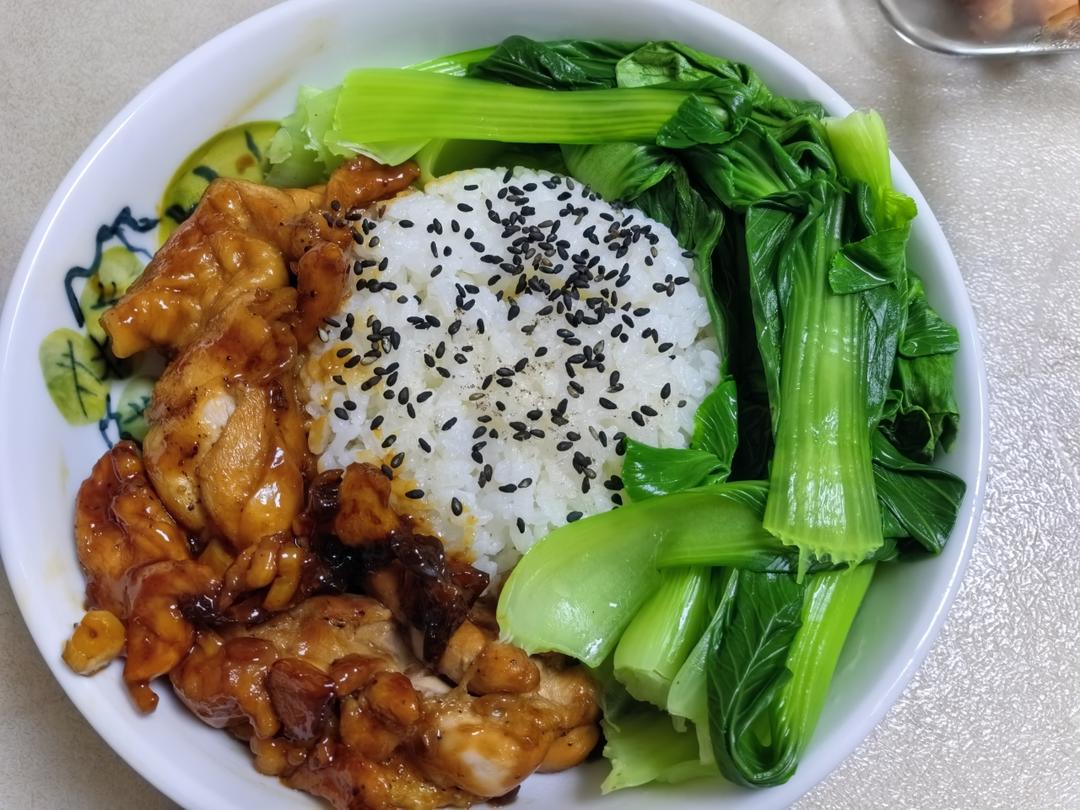 照烧鸡腿饭