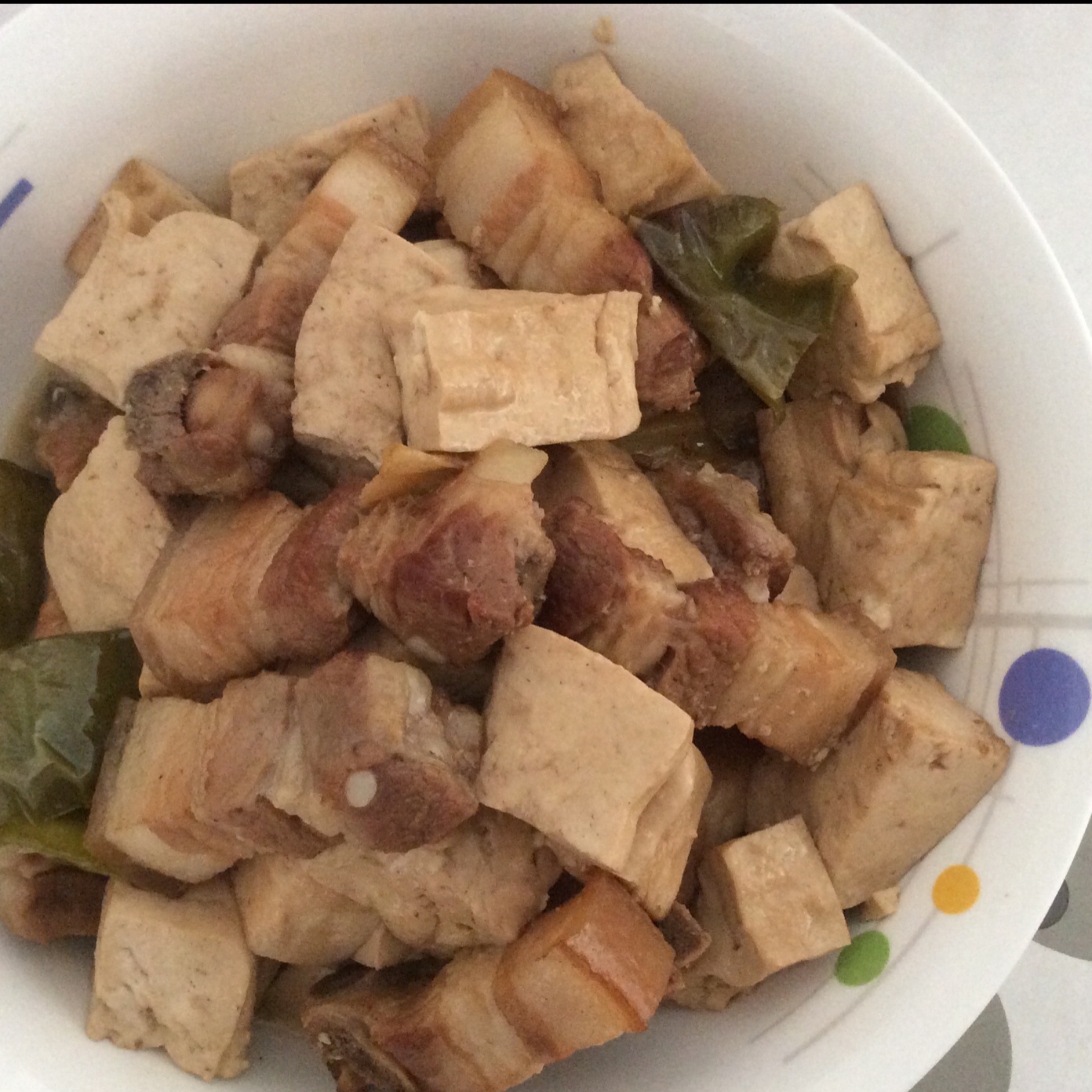 千页豆腐红烧肉