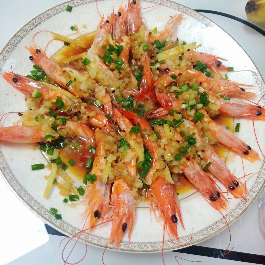 蒜蓉虾，蒜蓉粉丝蒸虾，蒜蓉粉丝开边虾，超详细步骤讲解，味道超好的！