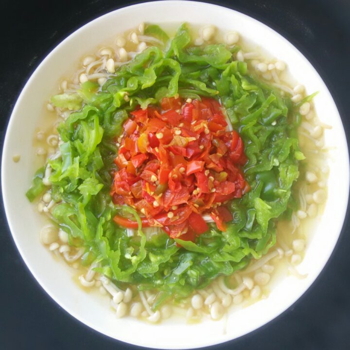 剁椒金针菇